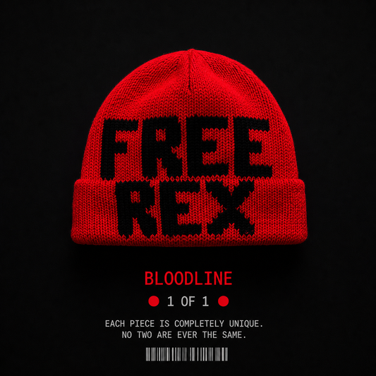 BLOODLINE 1 of 1 Handmade Knit Beanie